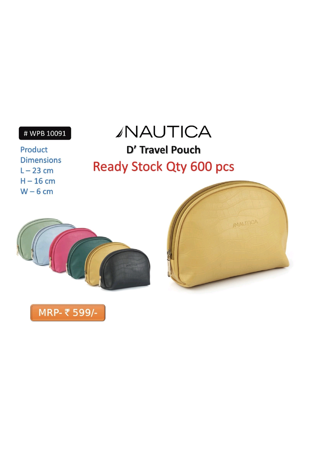 Nautica d\' travel pouch